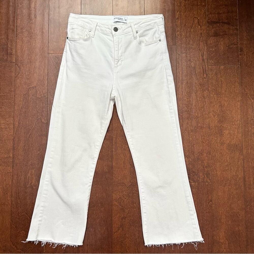 Just Black Cropped Women's Jeans, Boot Cut, Scissor Cut, High Rise, Size 27